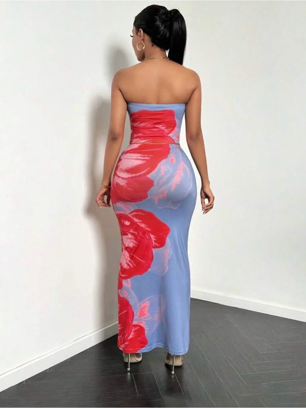 SHEIN matching skirt set